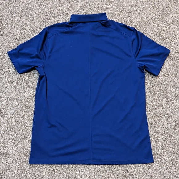 Nike Golf Dark Blue DRI-FIT Men's Size Large Polo Shirt - Picture 2 of 3